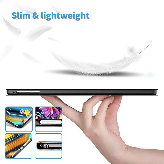 for Amazon Kindle Fire Max 11 Kickstand Case (13th Generation 2023 Release) PU Leather Multiple Viewing Angles Stand Smart Cover with Auto Wake/Sleep for Fire Max 11 2023 Book