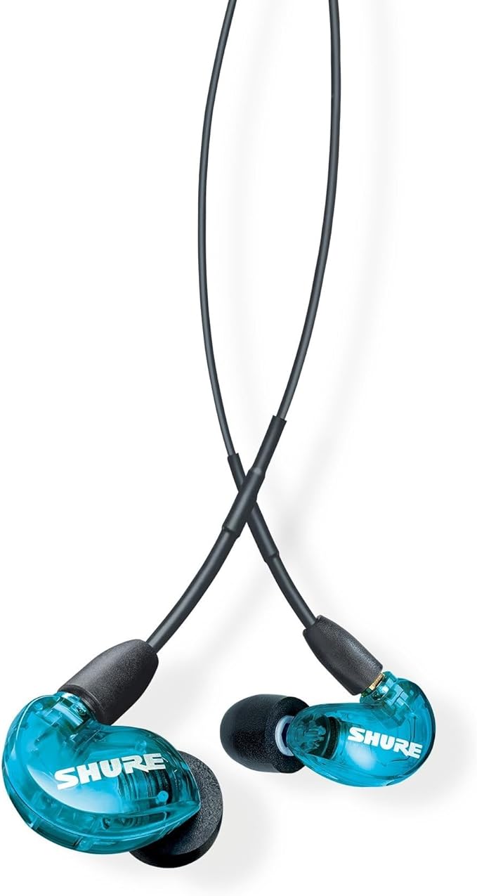 Shure SE215SPE Blue Sound Isolating Earphones