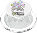 Disney Pixar Up Carl Ellie Kiss with Balloons PopSockets PopGrip for MagSafe