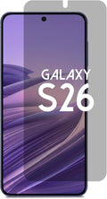 Privacy Screen Protector for Galaxy S26 - Blue Light Blocking Film 6.3 with Alignment Tool Kit [1 Pack] - Support Fingerprint Unlock/Cell Phone Private Scratch Resistant Film