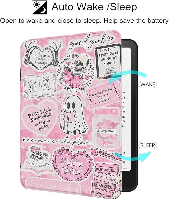 Pink Bookish Ghost