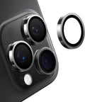 TORRAS 3-Year Ultimate Durability for iPhone 15 Pro Max/15 Pro Camera Lens Protector - 1:1 Invisible Fit &amp Ultra Clarity Military-Grade 9H+ Aerospace Glass Anti-Scratch Easy Installation Black