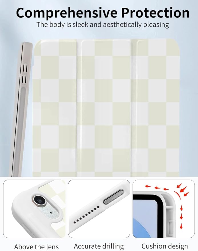 Beige Checkered