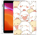 MAYCARI Original Case for iPad Pro 11 Inch 2022/2021/2020 with Pencil Holder Cartoon Chicks iPad Pro 11 Inch 4th/3rd/2nd Generation Soft TPU Back Protective Cover Shell Auto Sleep/Wake Slim Shell