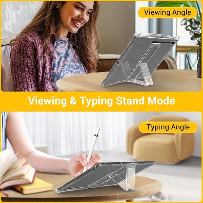 #Clear w/ Stand
