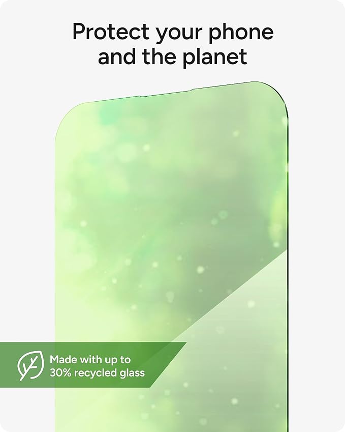 ZAGG XTR4 Screen Protector for iPhone 16 Plus - 11x Stronger Tempered Glass Blue Light Filtration Anti-Reflective Technology Graphene Reinforced InvisibleShield Easy Dust-Free Installation
