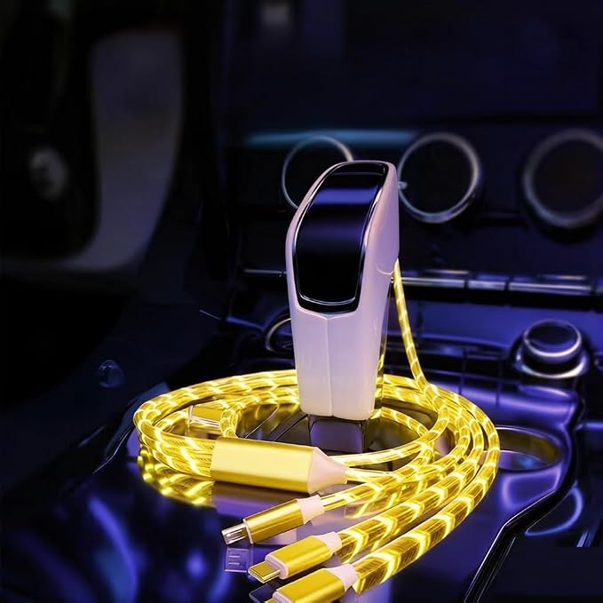 3in1 USB Cable Yellow