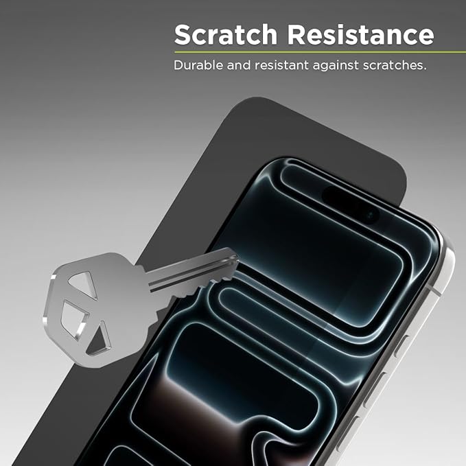 PureGear Privacy Glass Screen Protector for Apple iPhone 17 Pro (2025) 6.3 Full Edge-to-Edge Coverage Self Alignment Installation Tray Touch Sensitive Case Friendly Anti-Fingerprint Coating Lif