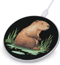 Beaver Grass Ponds Phone Charger Magnetic Charging Pad Anti-Slip with USB Cable