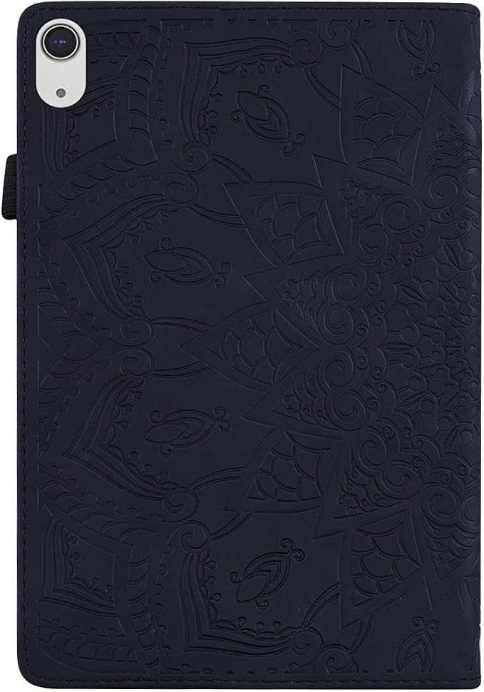 03# Black Paisley Flower