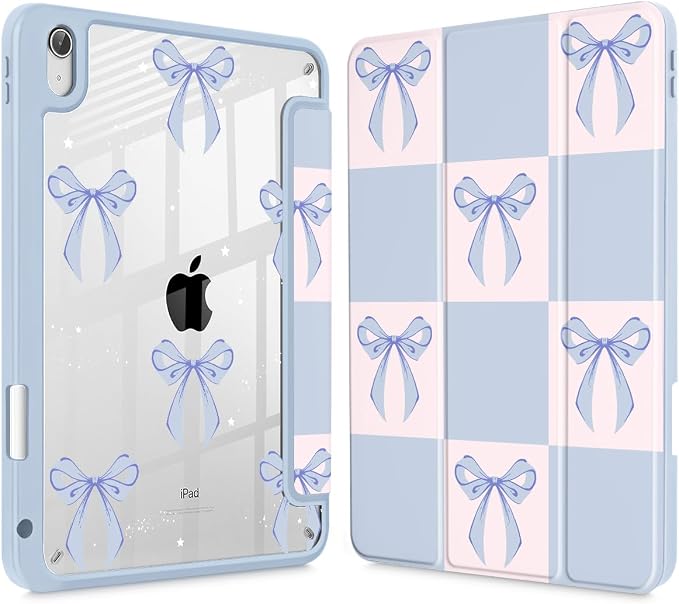 Blue Square Bow