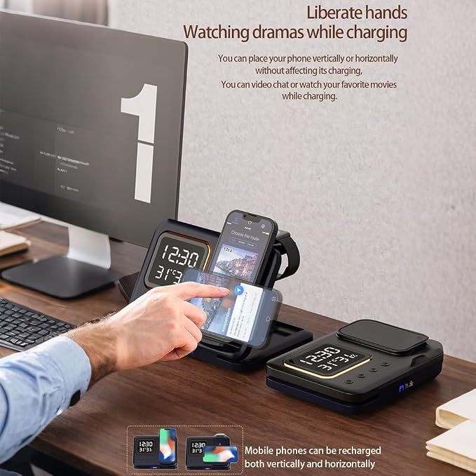 Wireless Charger Dh15 Black