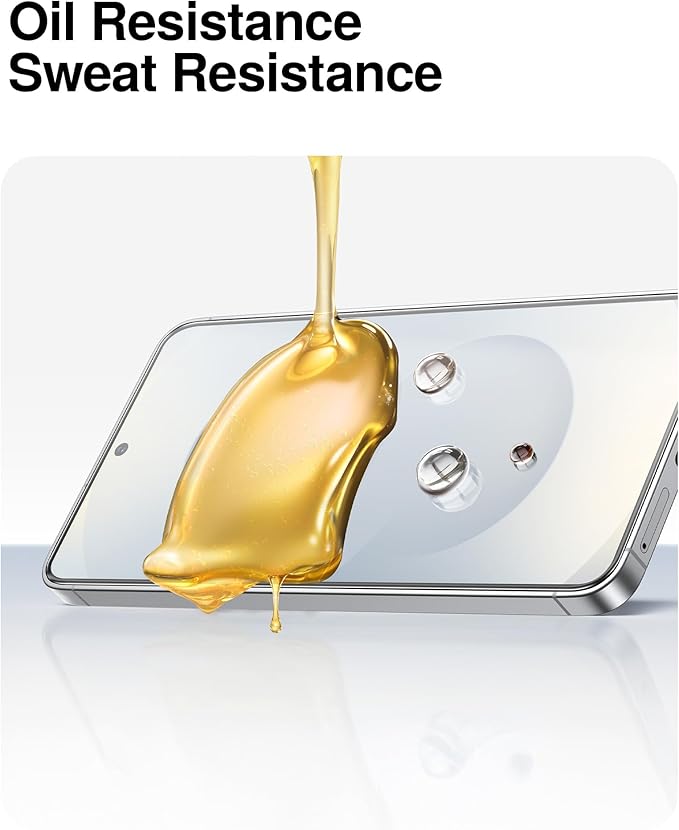 SmartDevil Tempered Glass for Samsung Galaxy S25+ Plus Screen Protector [3 Pack]  Fingerprint Unlock Compatible HD Anti-Glare 9H Scratch &amp SGS Impact Resistant Fast &amp Easy Smart Pull Box