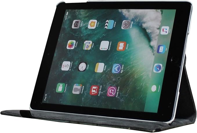 Case for iPad A16 11-inch (11th Gen 2025) for 2022 iPad 10th Generation 10.9 inch Rotating Stand Smart Magnetic Cover for Model A3354 A3355 A3356 A2696 A2757 A2777 (Black Flower)