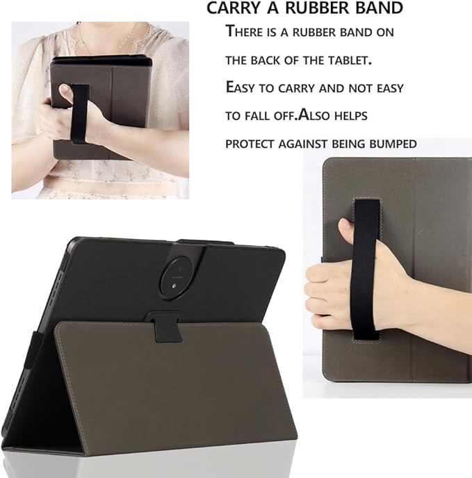 [NSFN] for UGEE UT3 Standalone Drawing Tablet CaseUGEE UT3 Tablet 14.25Inch 2025 Protective Case with Handheld Band Premium PU Leather StandFunction