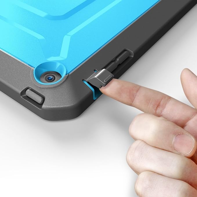 iPad Air Case SUPCASE Heavy Duty Beetle Defense Series Full-Body Rugged Hybrid Protective Case Cover with Built-in Screen Protector for Apple iPad Air (Blue/Black not fit iPad Air 2)