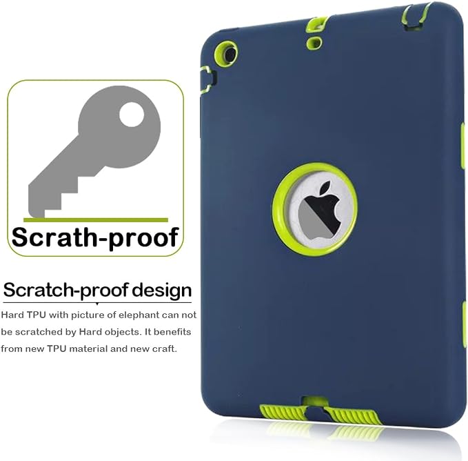 Dark blue/Fluorescent green