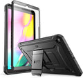 SUPCASE for Galaxy Tab A 10.1 Case with Screen Protector (Unicorn Beetle Pro) [Built-in Stand] Full-Body Heavy Duty Protective Tablet Cover for Samsung Galaxy Tab A 10.1 2019 (SM-T510/T515) Black
