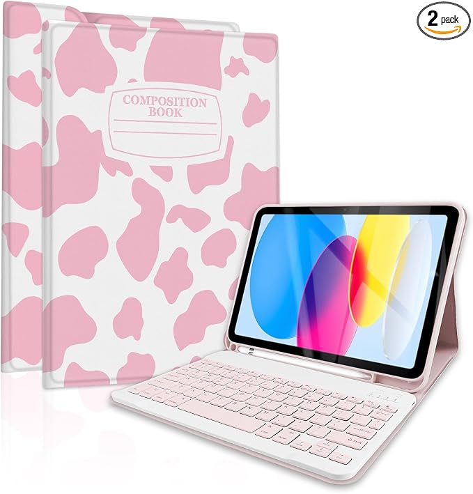 Notebook Cow Pink