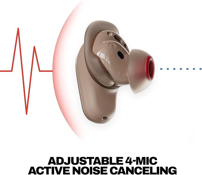 Skullcandy Method 360 ANC Wireless Earbuds Sound by Bose Bluetooth Headphones Premium Noise Cancelling Up to 40 Hrs Battery Sweat and Water Resistant Microphone for iPhone Android - Primer