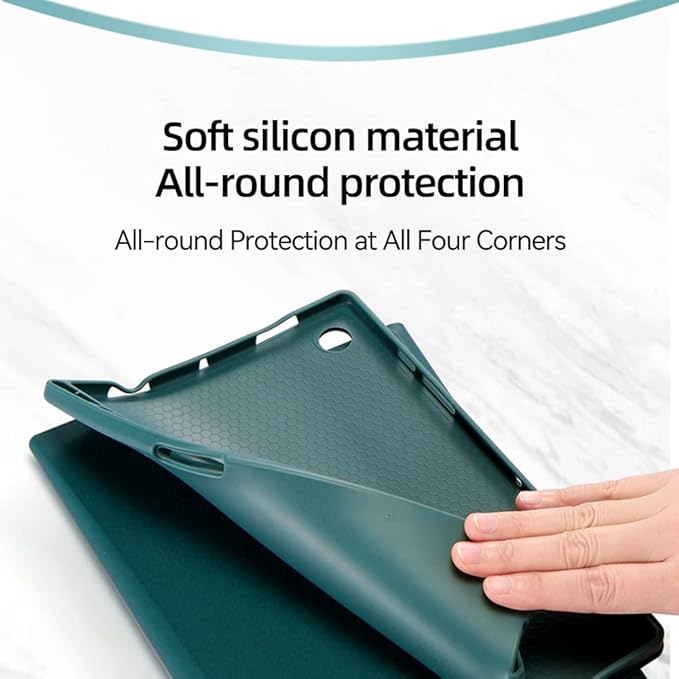 Galaxy Tab S6 Lite 2024/2022/2020 Keyboard Case with Mouse Detachable Magnetic Keyboard Cover with S Pen Holder and Mouse for Galaxy S6 lite (SM-P620/P625/P613/P619/P615/P610) (Teal)