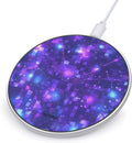 Disco Ball Sparkling Pattern Fast Portable Charger 10W Funny Graphic Phone Charging Pad with USB Cable
