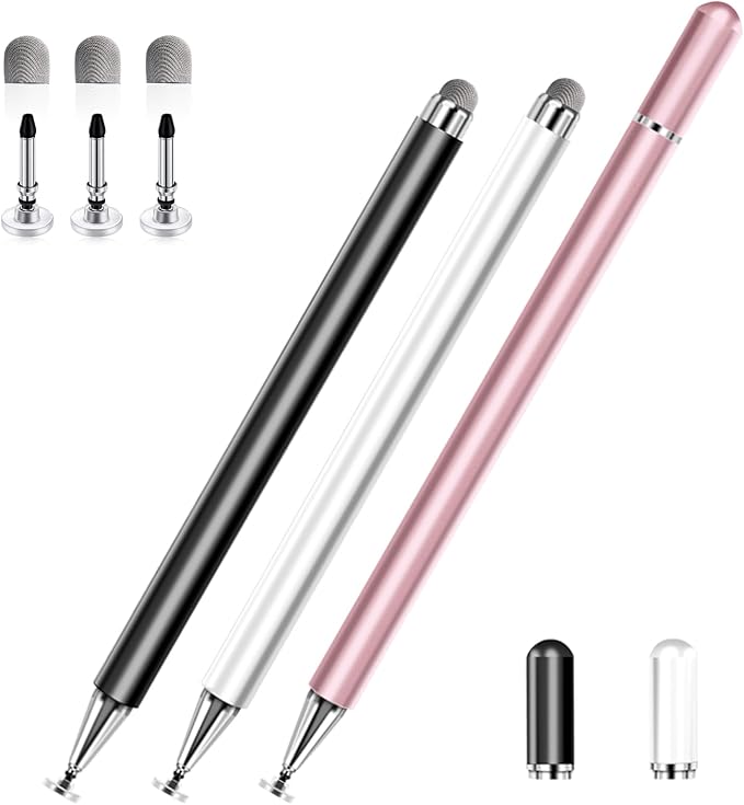 Black, Rose Gold, White