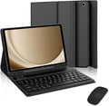 Keyboard Case for iPad (A16) 11th/10th Generation 11 Inch/10.9 Inch iPad (2025/2022) Tablet Case with Pen Slot Detachable Keyboard with Mouse.(Black)