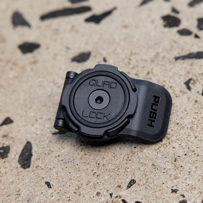 Quad Lock 360 Head - Short Lever Black Aviation Marine Action Camera and Build You Kit Compatible 360 Arms and Bases