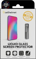 cellhelmet Liquid Glass Wipe On Extreme Glass Protection | $300 Repair Protection Guarantee | Scratch &amp Shatter Protection | Universal Glass Screen Protector for Phones and Smart Watches