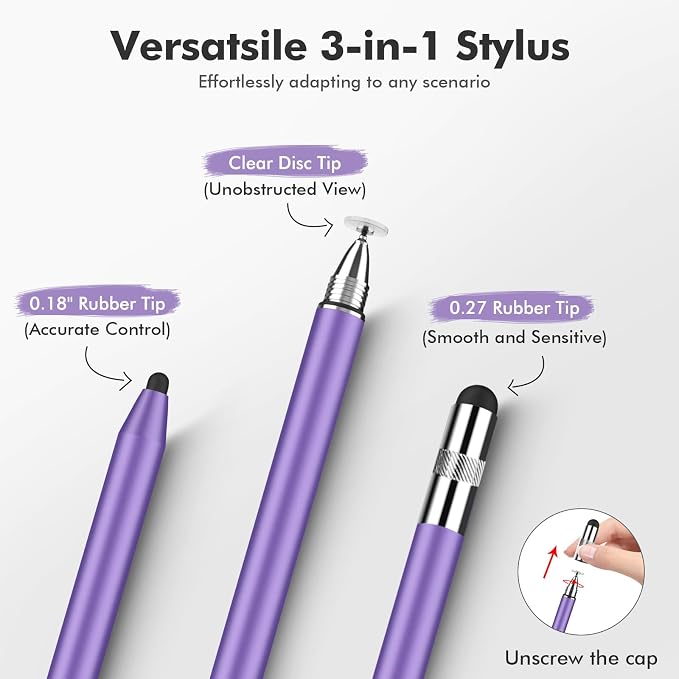 Silver/Purple