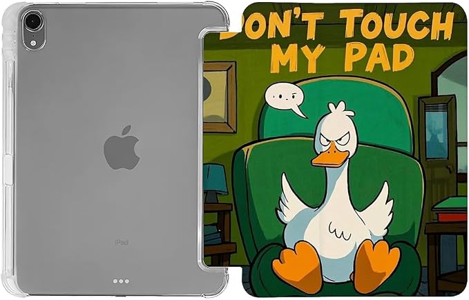 angry duck don't touch my pad