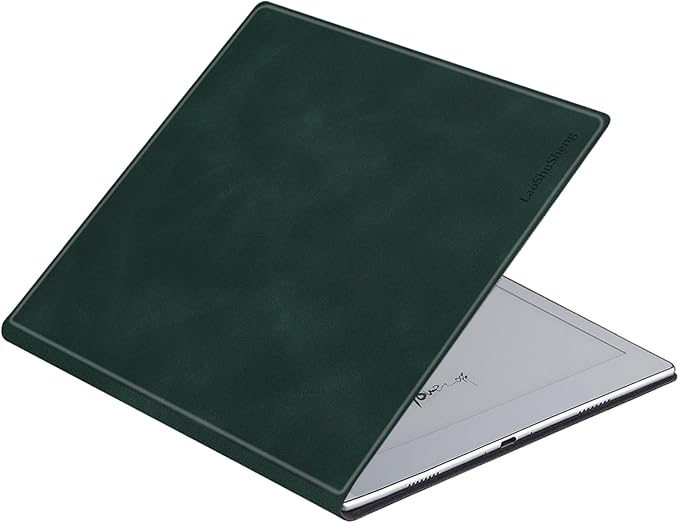 Magnetic Case for 10.3 Onyx Boox Go 10.3 ePaper Tablet (2024 Released) - Ultra-Thin Lightweight PU Leather Book Folio Cover with Auto Sleep/Wake (Green)