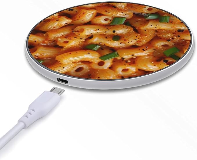 Spaghetti Wireless Charger Anti-Slip Wireless Charging Pad Slim Charger Mat for Men Women