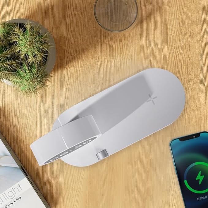 3 in1 mutifunction Mobile Wireless Charger with Digital Clocks and Night Lights fit for All Series Mobile That Support Wireless