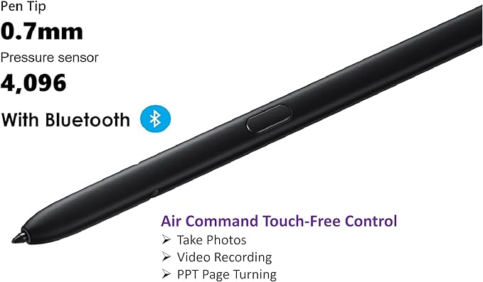 Galaxy S22 Ultra S Pen [WithBluetooth] Replacement for Samsung Galaxy S22 Ultra 5G All Versions Touch Stylus Pen with 5xTips/Nibs (Green)