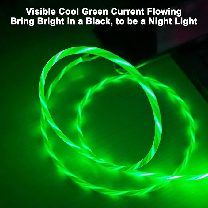 Green Current Flowing USB Type C