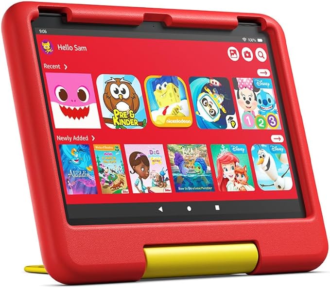 Amazon Kid-Proof Case for Fire HD 10 tablet (Only compatible with 13th generation tablet 2023 release) - Disney Mickey Mouse