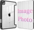 Tuiklol Personalized Photo for M2 iPad Pro 12.9 Inch 6th/5th/4th/3rd Generation 2022 2021 2020 2018 Release Buit in Pencil Holder with Shockproof Cover Clear Back Shell Auto Wake/SleepCustom Photo