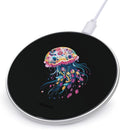 Jellyfish Wireless Charger Anti-Slip Wireless Charging Pad Slim Charger Mat for Men Women