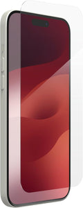 ZAGG Glass+ Screen Protector for iPhone 15 Plus - 3X Stronger with Reinforced Edges Scratch &amp Smudge-Resistant Surface InvisibleShield Easy to Install