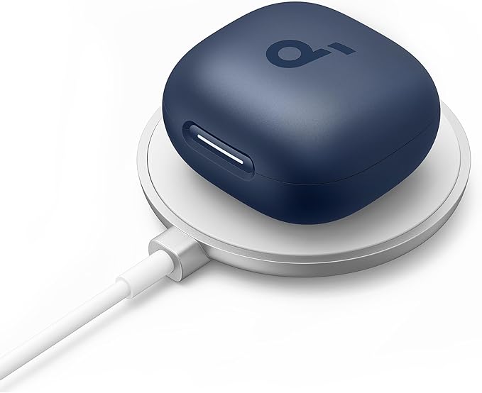 Soundcore P40i by Anker Noise Cancelling Wireless Earbuds Adaptive Noise Cancelling to Environments Heavy Bass 60H Playtime 2-in-1 Case and Phone Stand IPX5 Wireless Charging Bluetooth 5.3