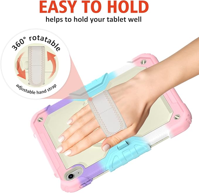 Light Pink Case with Glass Screen Protector