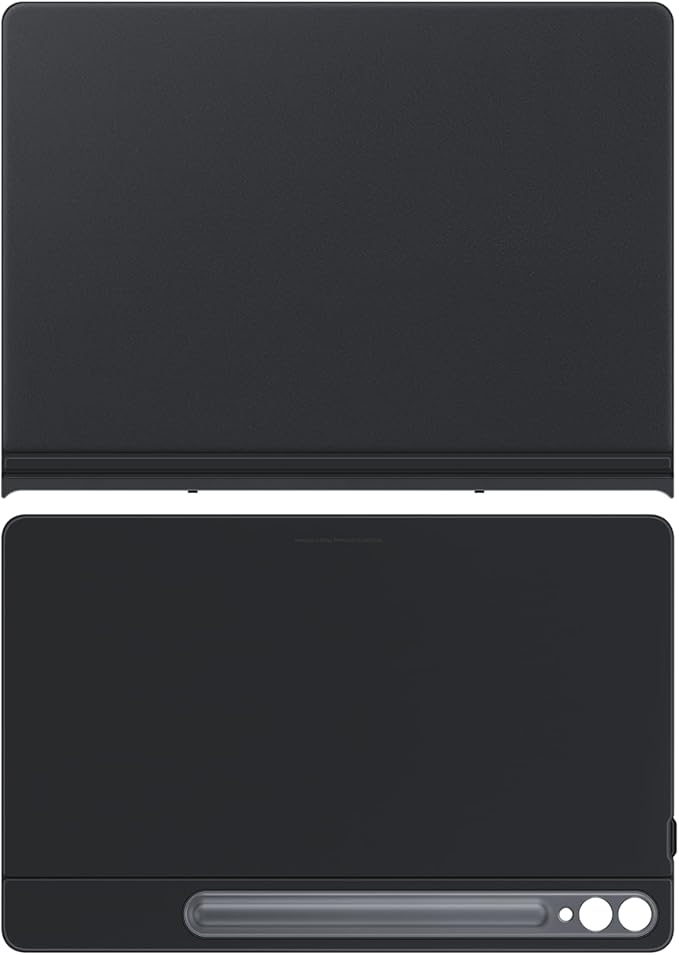 SAMSUNG Galaxy Tab S10+ | S9+ | S9FE+ Smart Book Cover Tablet Protector Case Landscape and Portrait Stand Options Detachable Magnetic Back Auto Screen On/Off US Version Black