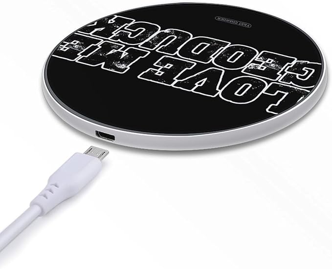 Love Me Geoduck Phone Charger Magnetic Charging Pad Anti-Slip with USB Cable