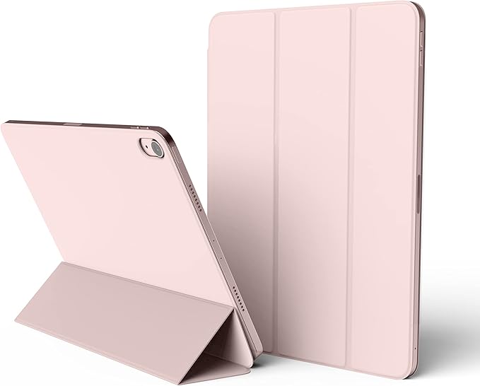 elago Case for iPad Air 11(M4 M3 M2) 5th 4th / Pro 11(1st) - iPad Case with Magnetic Attachment to Metal Compatible with Apple Pencil and elago’s Pencil case (Sand Pink)