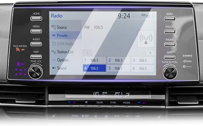 2021 2022 2023 2024 Toyota Sienna 9-inch