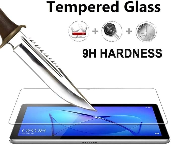 [4 in 1] ONN 12.1 inch Tablet Pro 100146663 Case and Screen Protector (Keyboard Case) Tempered Glass case for ONN 12.1 Tablet Pro / 100146663 (Rose Red)