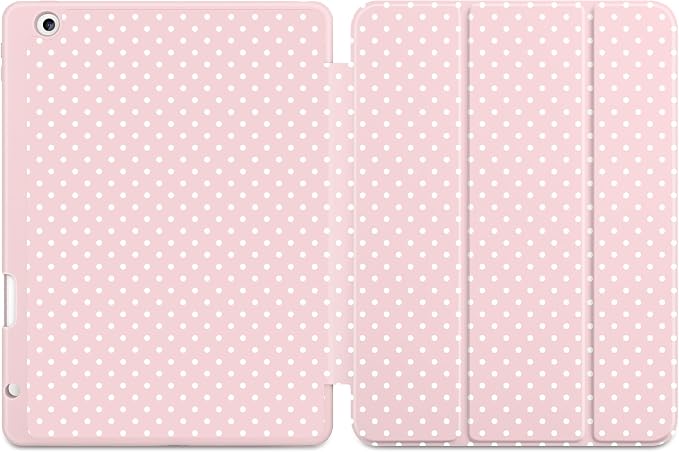 White Polka Dot & Pink
