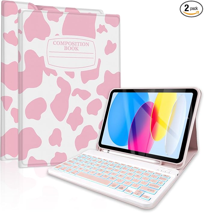 Notebook Cow Pink